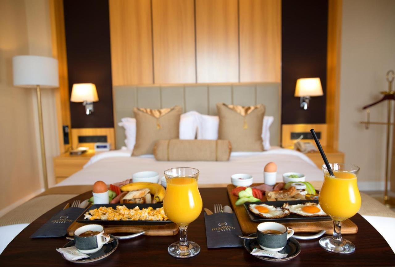 Hotel Diamond Prishtina Пристина Екстериор снимка In-room dining at the Taj Mahal Palace, Mumbai, India