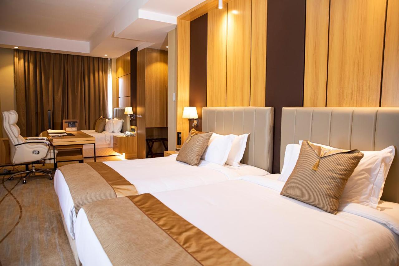 Hotel Diamond Prishtina Пристина Екстериор снимка A room at the hotel